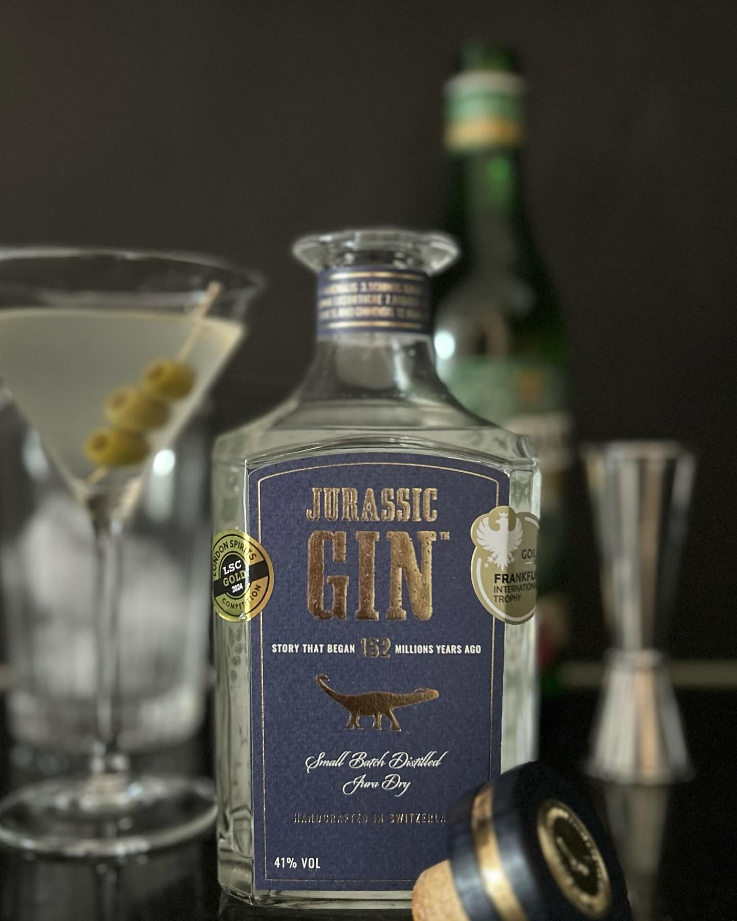 Jurassic Gin bottle